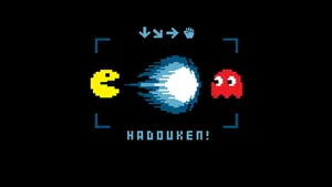 Pacman Funny Desktop Wallpaper