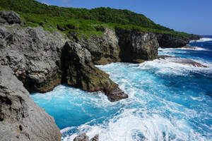 Pagat Cave Trailhead In Guam Wallpaper