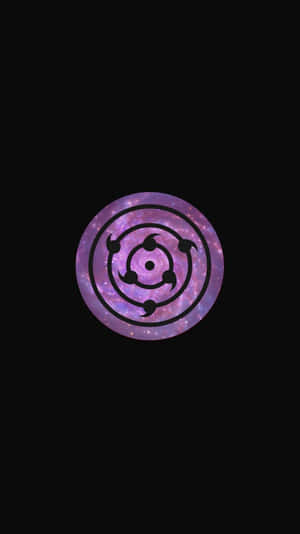 Pain Rinnegan Purple Sharingan Logo Wallpaper