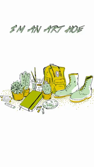 Paint And Create A Unique, Art Hoe Aesthetic! Wallpaper
