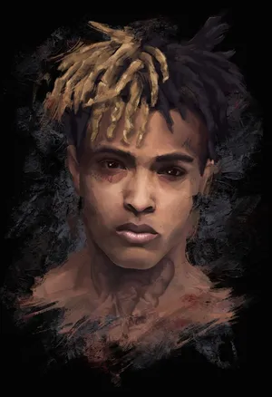 Paint Art Xxxtentacion Wallpaper