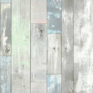 Painted Wood Wallpaper