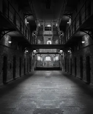 Painting Of Prison Wallpaper