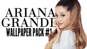 Palm On Cheek Ariana Grande Wallpaper