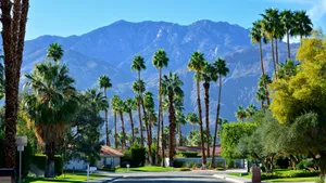 Palm Springs Mountains Wallpaper