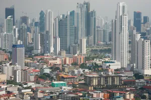 Panama Central Business District Wallpaper