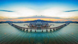 Panorama Busan City Wallpaper