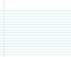 Paper With Wide-ruled Pattern Lines Wallpaper