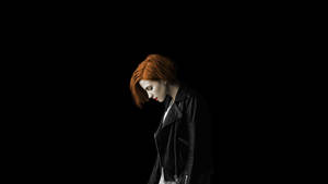 Paramore Hayley Williams In Leather Jacket Wallpaper