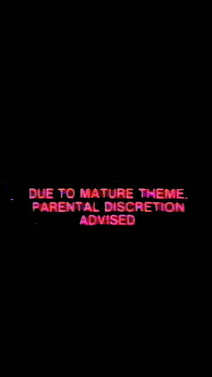 Parental Discretion Text Pink Baddie Background Wallpaper