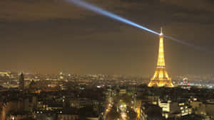 Paris At Night Light Wallpaper