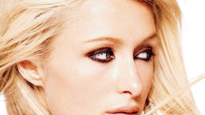 Paris Hilton Eyes Close Up Wallpaper