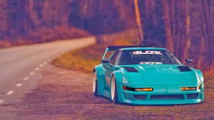Park Modified C4 Corvette Wallpaper