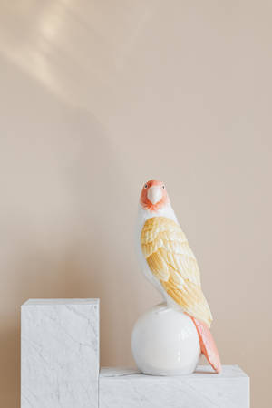 Parrot Bird Sculpture Wallpaper