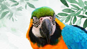 Parrot Stare Wallpaper