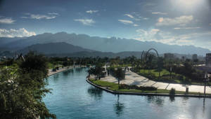 Paseo Santa Lucia Monterrey Wallpaper