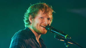 Passionate Singer Ed Sheeran Wallpaper