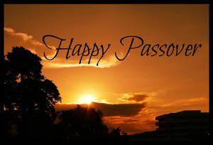 Passover Golden Sunset Wallpaper