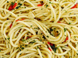 Pasta Noodles Italian Food Wallpaper