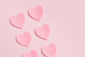 Pastel 4k Hearts Wallpaper