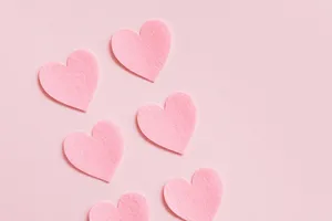 Pastel 4k Hearts Wallpaper