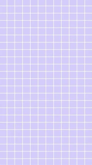 Pastel Aesthetic Grid Purple Wallpaper