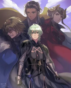 Pastel Art Of Fire Emblem Three Houses Wallpaper