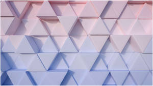 Pastel Gradient Geometric Wallpaper