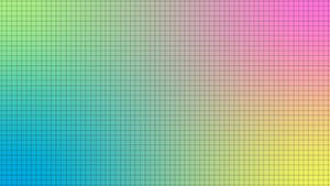 Pastel Gradient With Black Grid Aesthetic Wallpaper