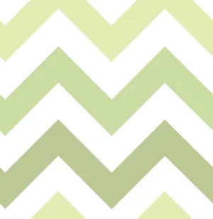 Pastel Green Zig-zag Design Wallpaper