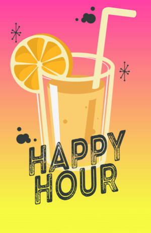 Pastel Happy Hour Wallpaper