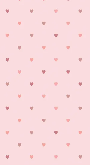 Pastel Heart Aesthetic Wallpaper