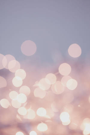 Pastel Ipad Bokeh Lights Wallpaper