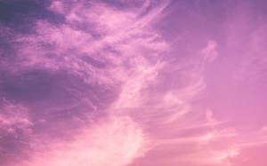 Pastel Pink Cloud Wallpaper
