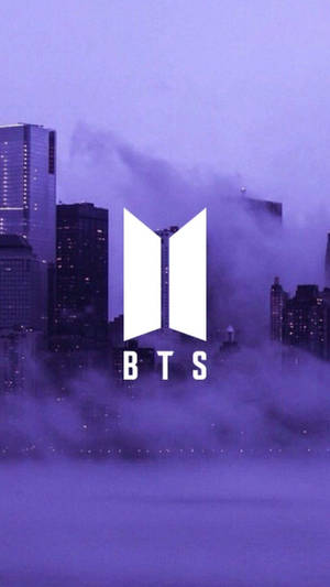 Pastel Purple Aesthetic Bts Logo Wallpaper