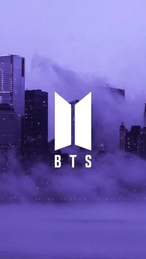 Pastel Purple Aesthetic Bts Logo Wallpaper