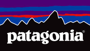 Patagonia Purple Logo Wallpaper