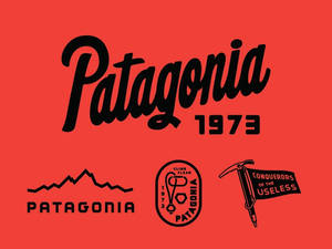 Patagonia Red Logo Wallpaper