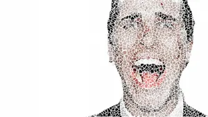 Patrick Bateman In American Psycho Wallpaper