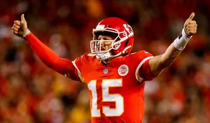 Patrick Mahomes Thumbs Up Wallpaper