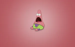 Patrick Making A Funny Face To Bring A Smile To Your Day! Wallpaper