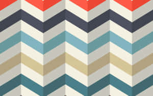 Pattern Desktop Colorful Zigzag Wallpaper