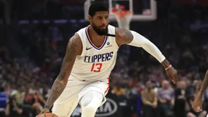 Paul George Driving Ball Wallpaper
