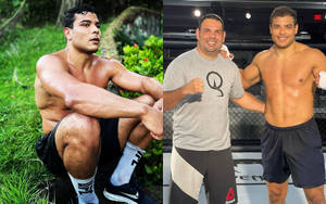 Paulo Costa Collage Wallpaper