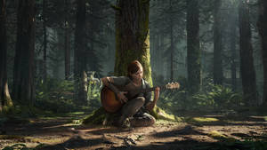 Peaceful Ellie The Last Of Us Wallpaper