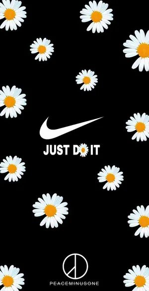 Nike floral wallpaper hotsell