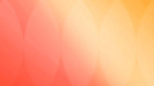 Peach Red Orange Color Wave Overlay Wallpaper