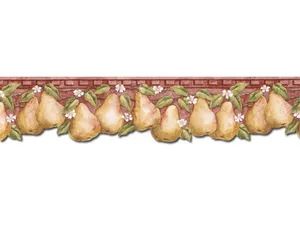 Pear Fruits Decoration Wallpaper