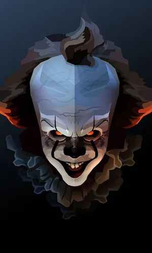 Pennywise Pastel 3d Art Wallpaper