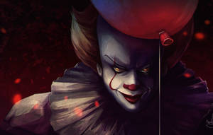 Pennywise Pastel Artwork Wallpaper
